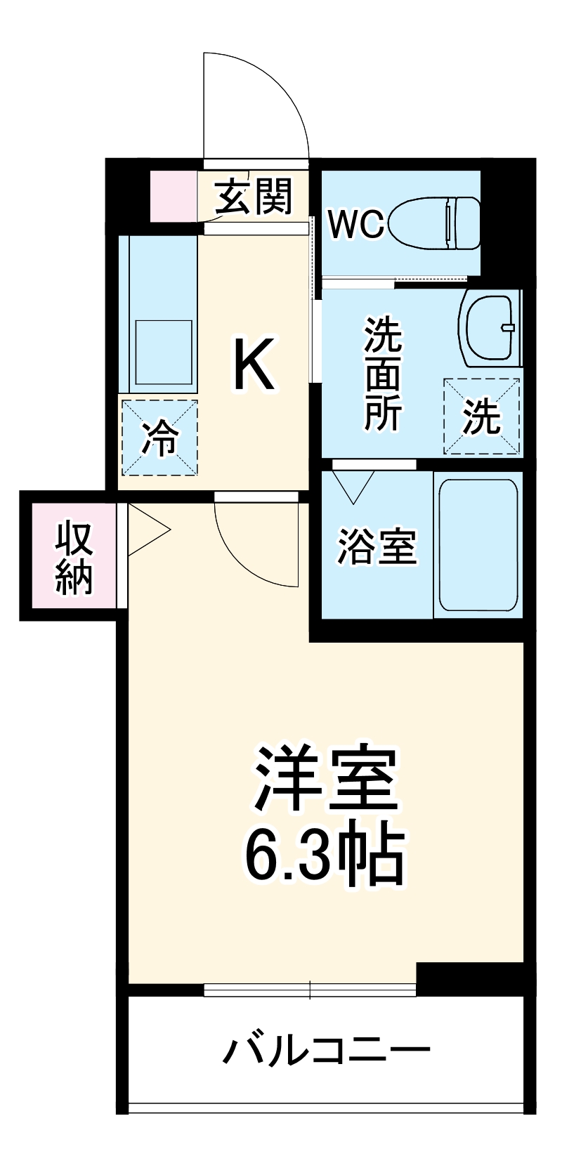 LOTUS Sagamigaokaの間取り