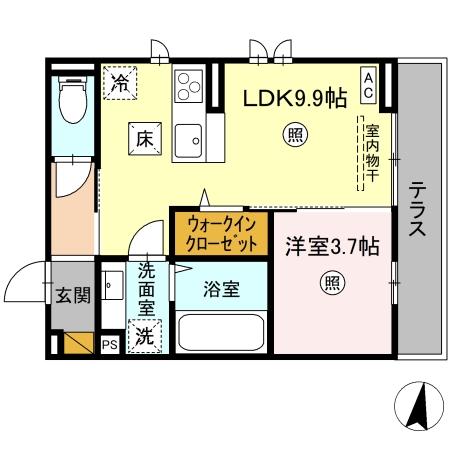 ソラーロの間取り