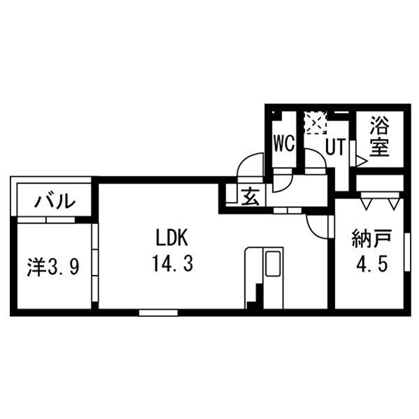 CS名塚の間取り