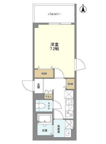 ウェルスクエア笹塚Ⅱの間取り
