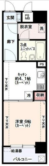 ライオンズマンション蕨北町の間取り