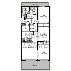 レオーノ一社の間取り
