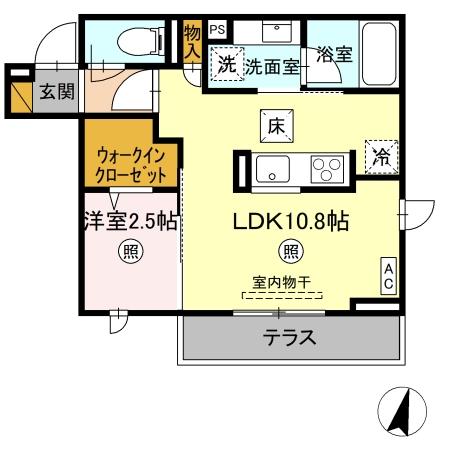 プラデーラの間取り