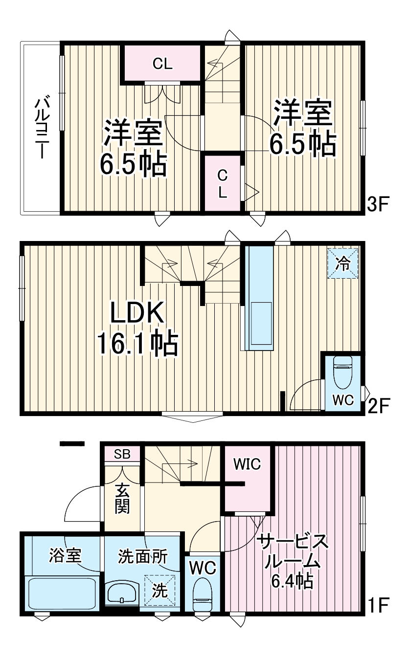 kolet東船橋#04の間取り