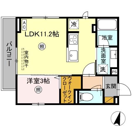 プラデーラの間取り