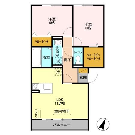 BRANCHE HILL(ブランシェヒル)の間取り