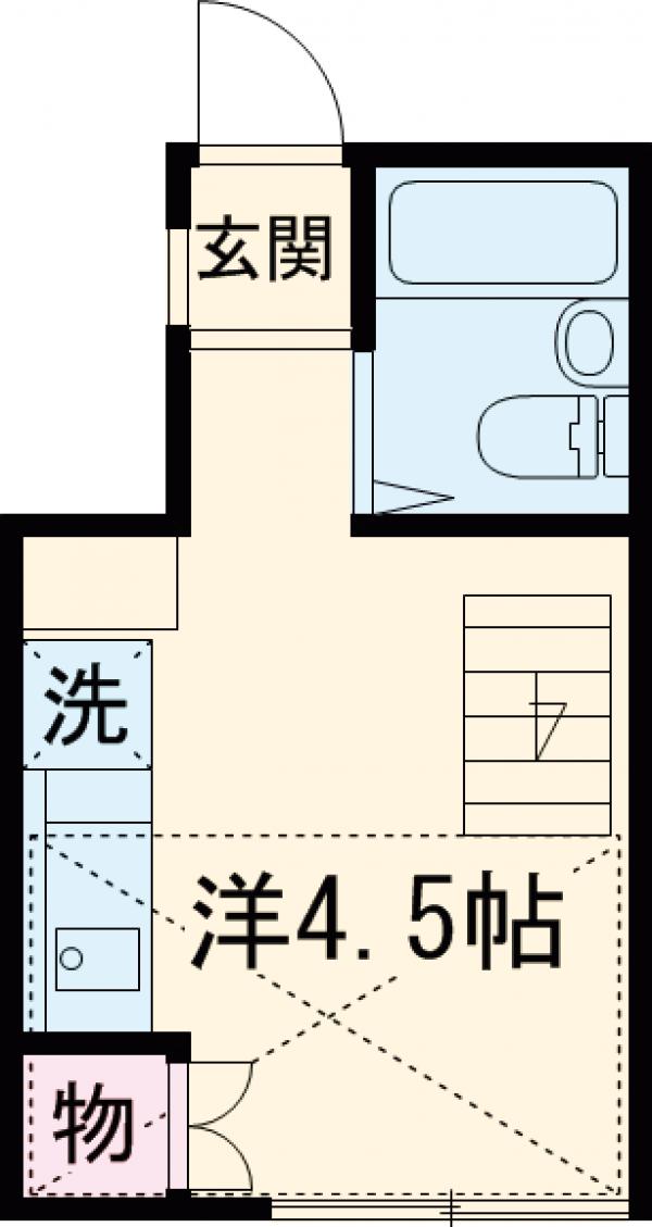 鳴海ビルの間取り