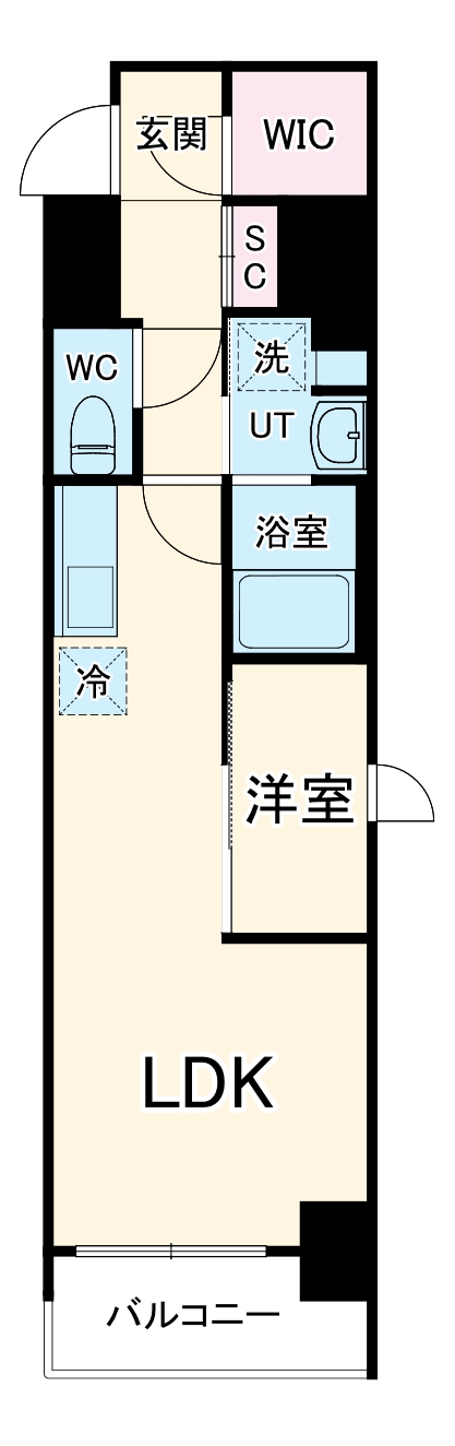 NorthGrande栄生の間取り