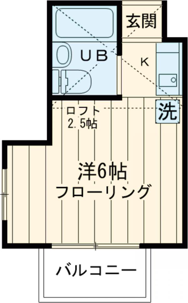 シティハイツの間取り