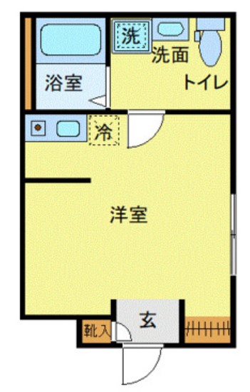 南馬込の完工年月(2025年4月)築の賃貸マンションの間取り
