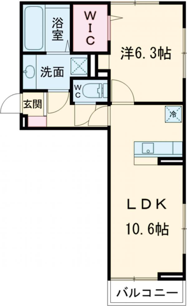 Sereno MORIYA Ⅱの間取り