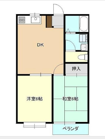 ガーデンハイツHARAの間取り