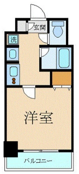 南大井の完工年月(2005年3月)築の賃貸マンションの間取り