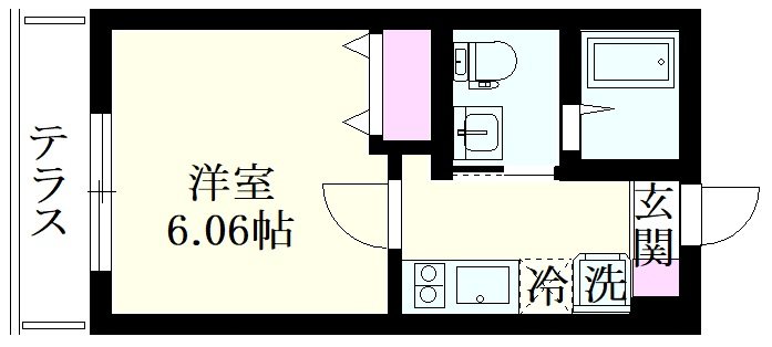 NSGATE扇大橋 の間取り