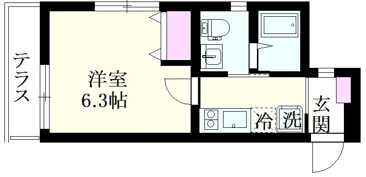 NSGATE扇大橋 の間取り