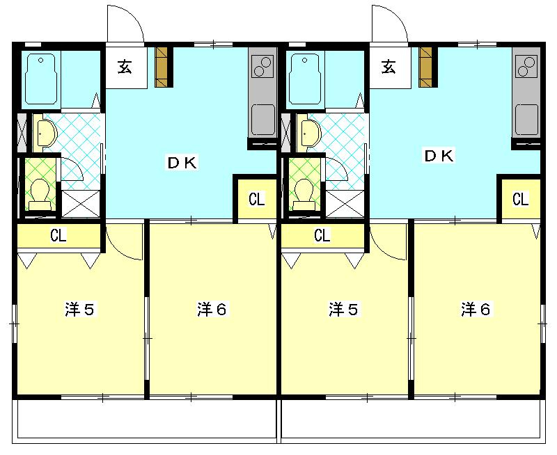 トゥエンティワンの間取り