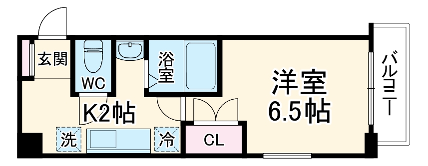ステージ橦木の間取り