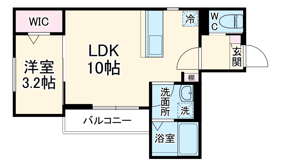KEIAI RESIDENCE 豊四季の間取り