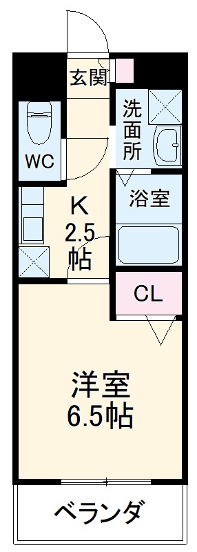 ヴィラ・フロイデの間取り
