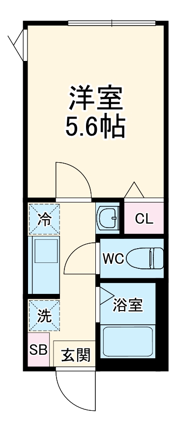 グリーンリヴィアSの間取り