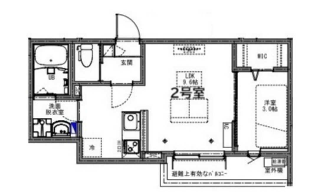ＫＥＩＡＩ　ＲＥＳＩＤＥＮＣＥ　豊四季の間取り
