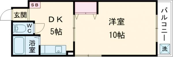 小島マンションの間取り