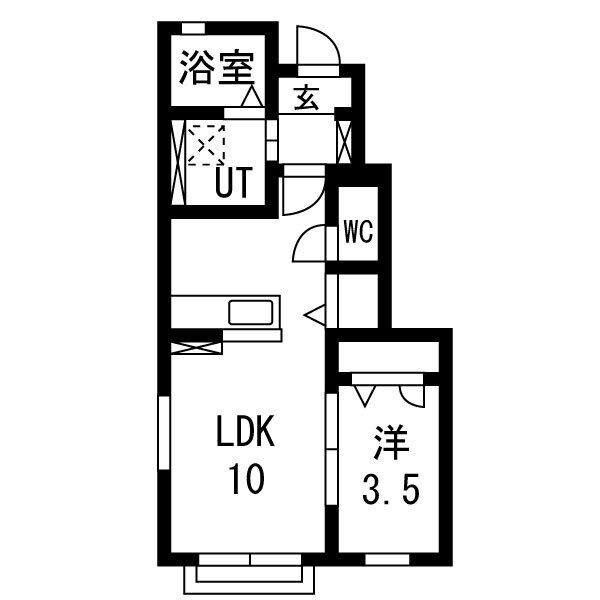 グランシャス・雅の間取り