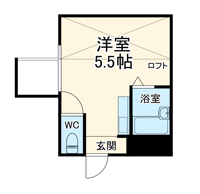ロイヤルハイツコトブキの間取り
