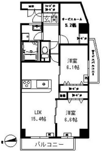 デラーノの間取り
