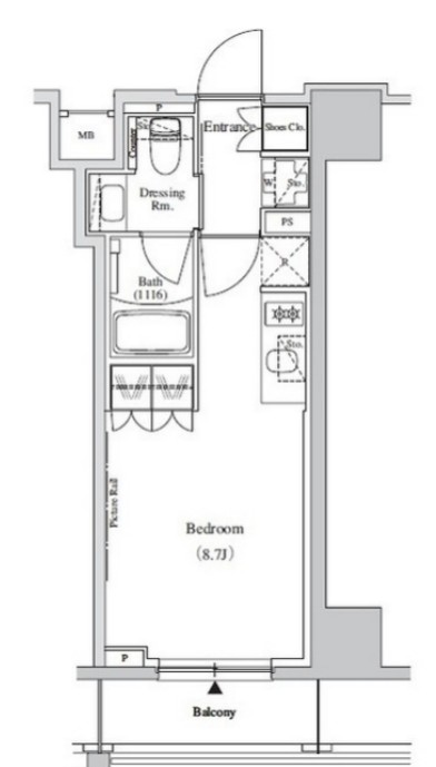 ザ・パークハビオ蕨の間取り
