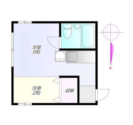 かとれや館の間取り