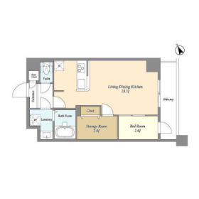 アルファコート曳舟2の間取り