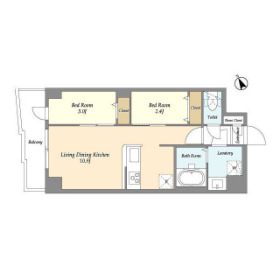 アルファコート曳舟2の間取り