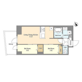 アルファコート曳舟2の間取り