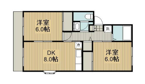 ヴェルディMの間取り