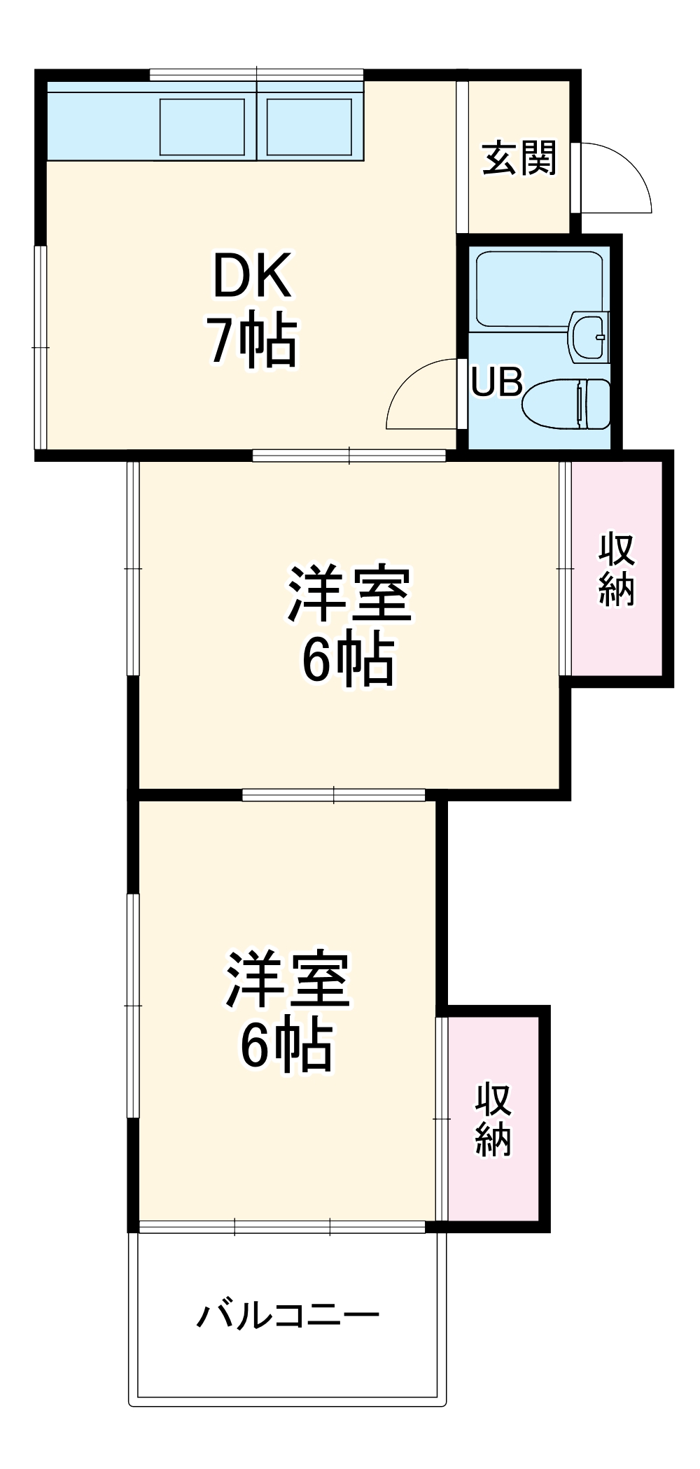 サンコーポアライの間取り