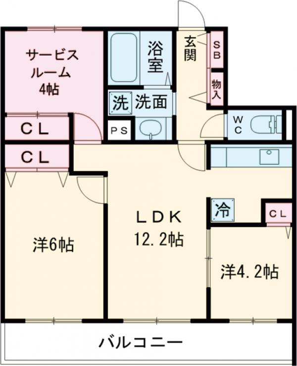 Dear WAN Court 練馬平和台の間取り