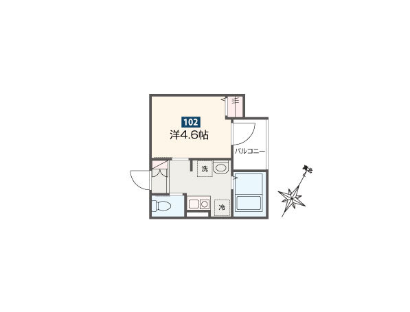 MOMO HOUSE東村山の間取り