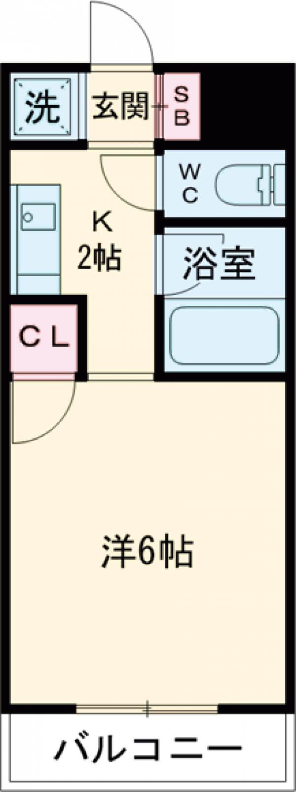 オランダ弐番館の間取り