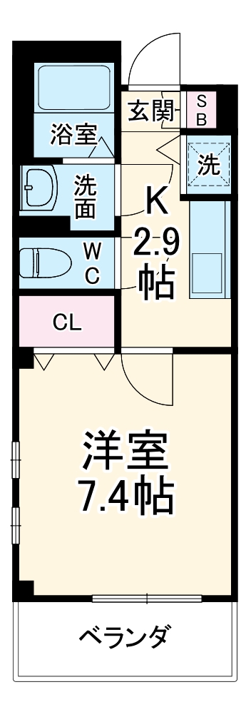 ベルシオンの間取り