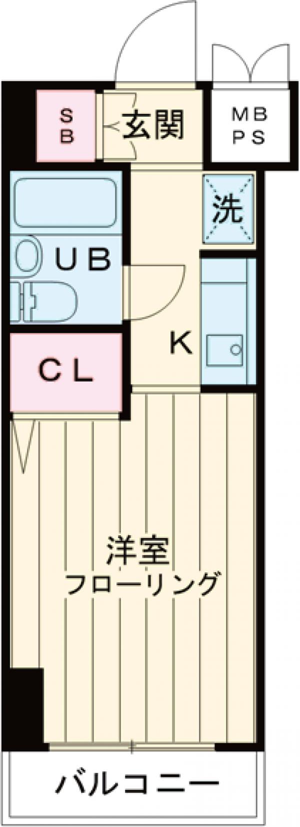 日神パレステージ目白の間取り