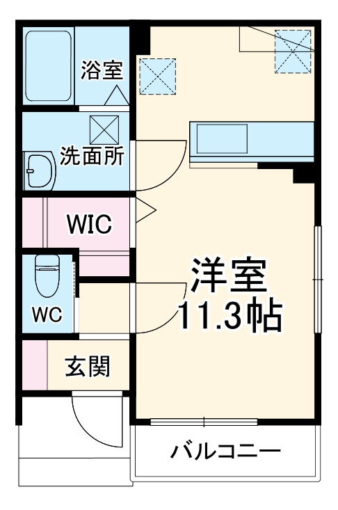 グランソフィア貝柄山の間取り