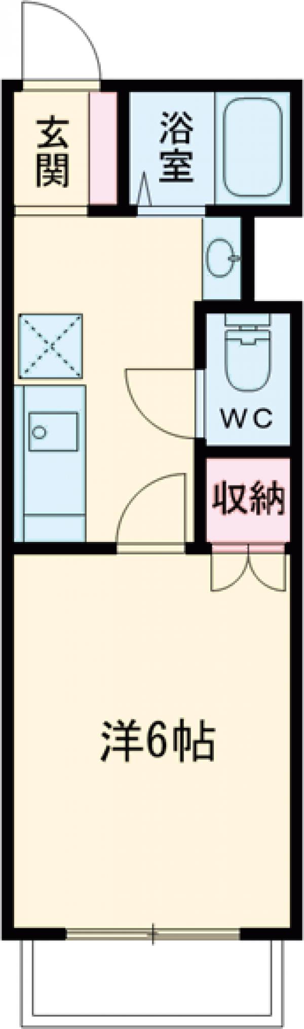 ムーミンハイツの間取り