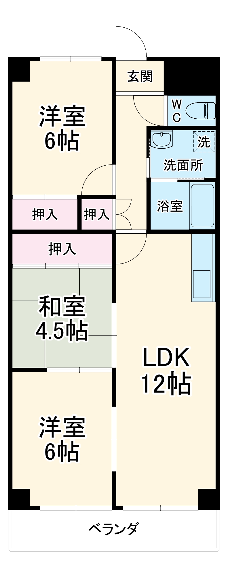 ザ・神山邸の間取り