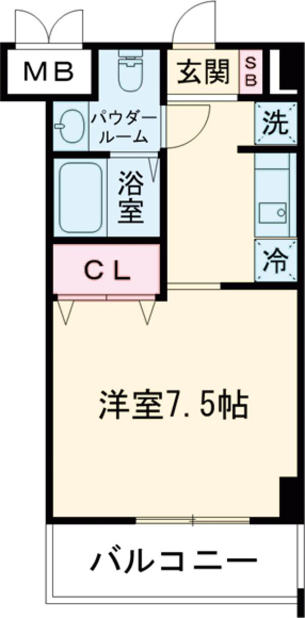 プリエールの間取り