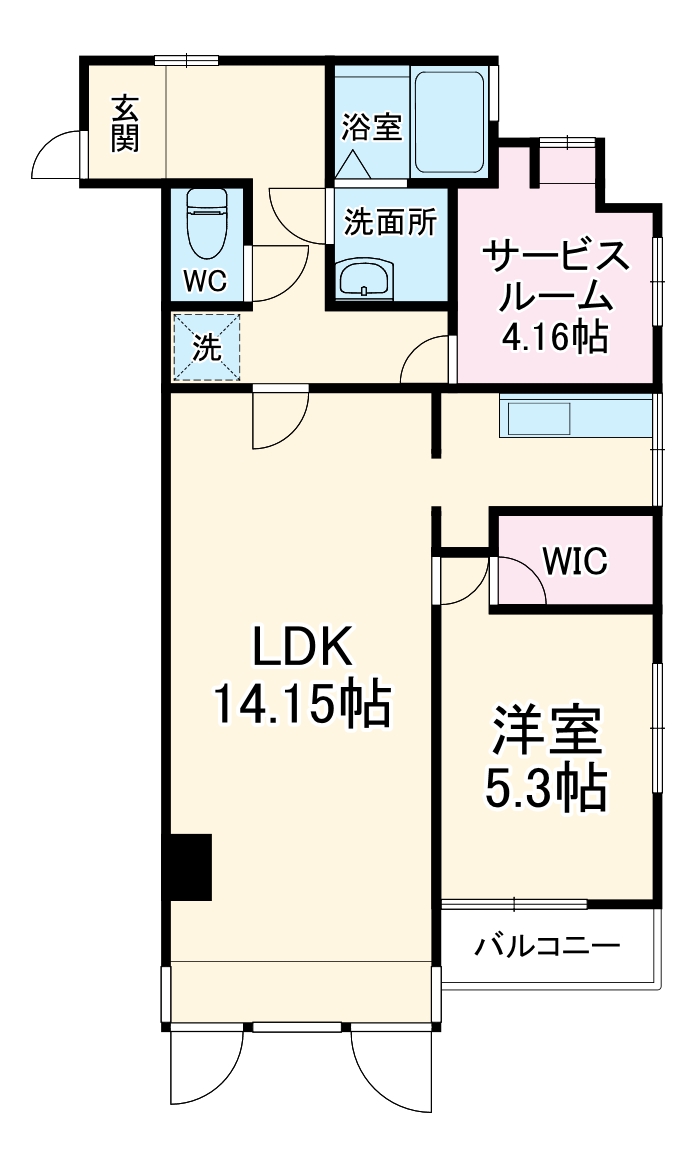 サンコーポ第3多摩川の間取り