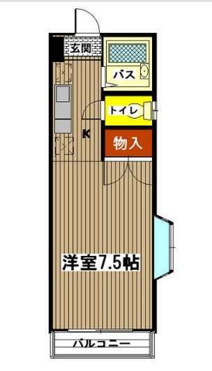 ROCKY椿森の間取り