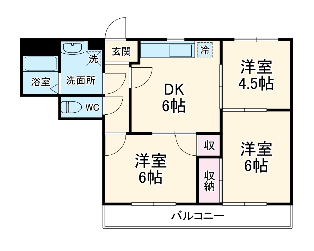 アメニティー本陣の間取り