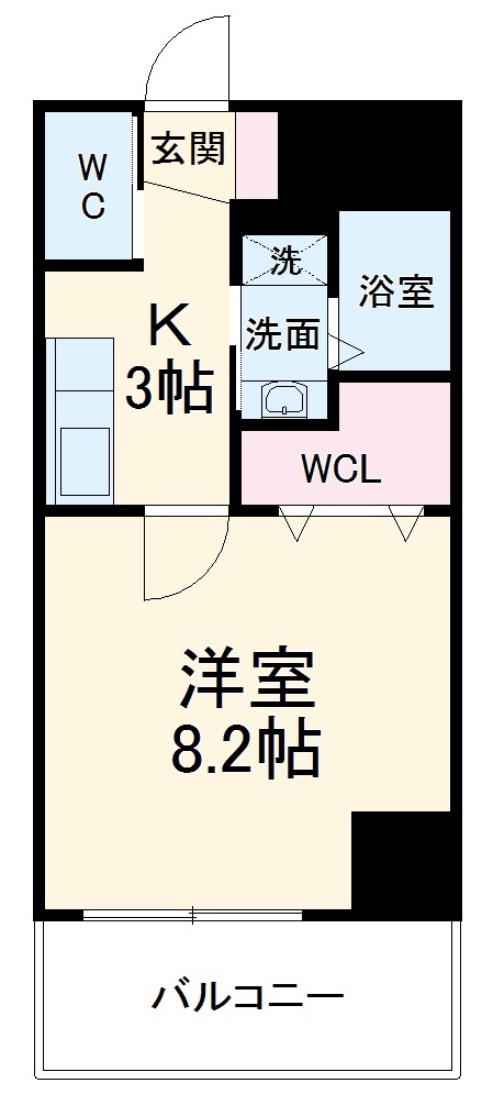 Ceres志賀本通の間取り