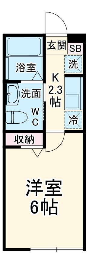 レジェンド・スクエア横濱-鶴ヶ峰 Ⅲの間取り